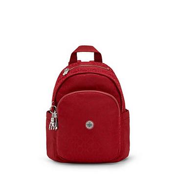 Kipling Delia Mini Ryggsäck Röda | SE 1651AH